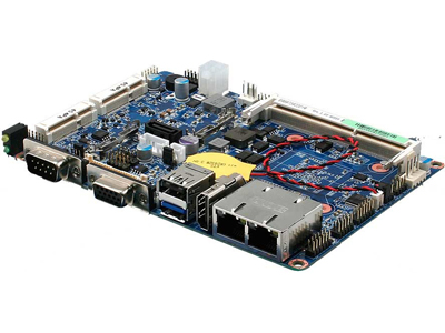 foto SBC de 3.5” con procesador Intel® Bay Trail.